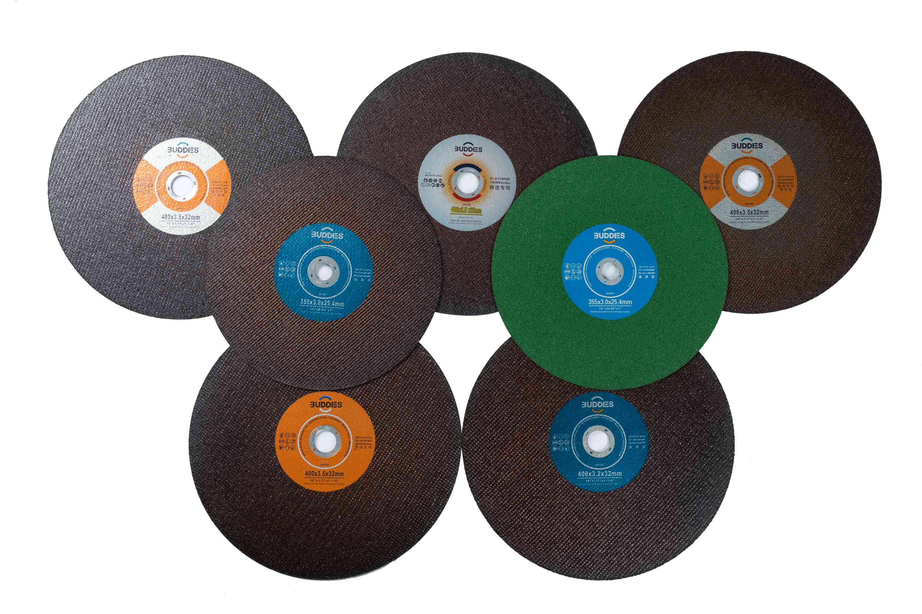 ¿Por qué hay tantos colores de discos de corte?
