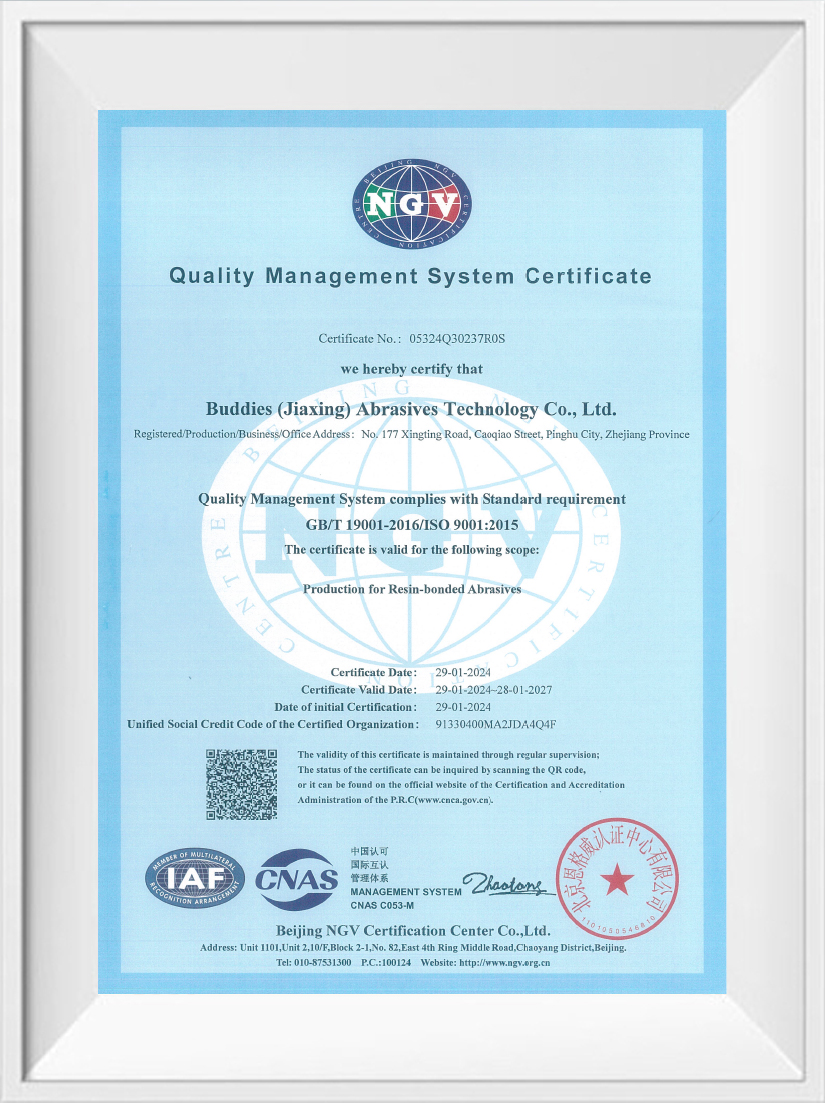 Certificación del sistema de gestión de calidad